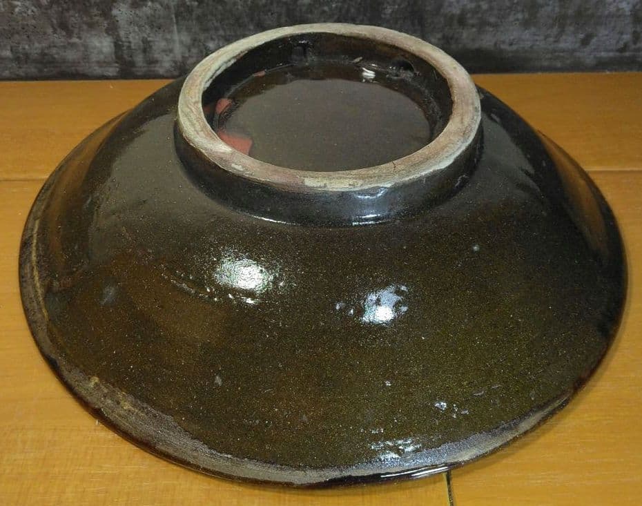 人間国宝 金城次郎 魚紋皿 栞 共箱 美品 壺屋焼 壷屋焼 やちむん