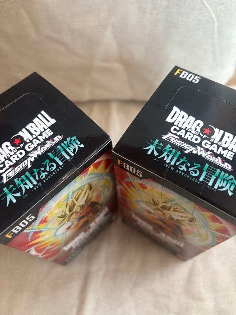 ドラゴンボールカードゲーム フュージョンワールド FB05未知なる冒険 2BOX