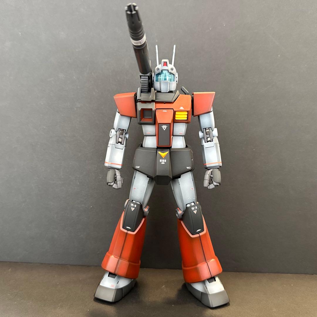 MG 1/100 ジム・キャノン 塗装済 完成品