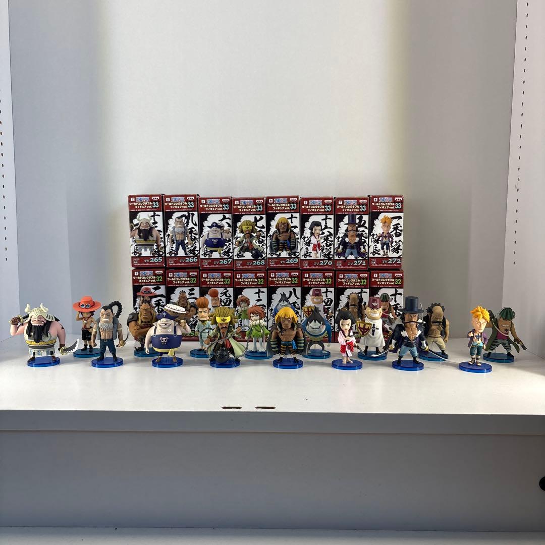 1/5まだセール　ワーコレ　vol.32.33 白ひげ海賊団