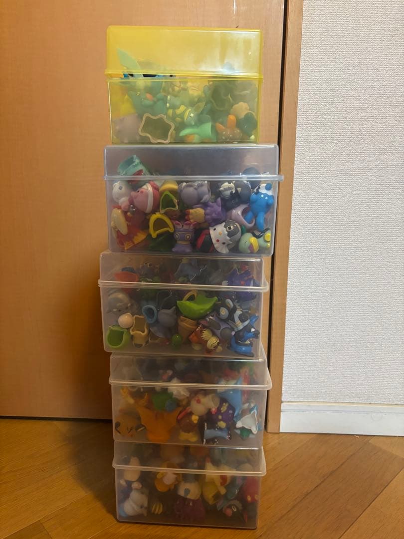 ポケモン　指人形　クリア　セット　まとめ売り　カイオーガ　200体ほど