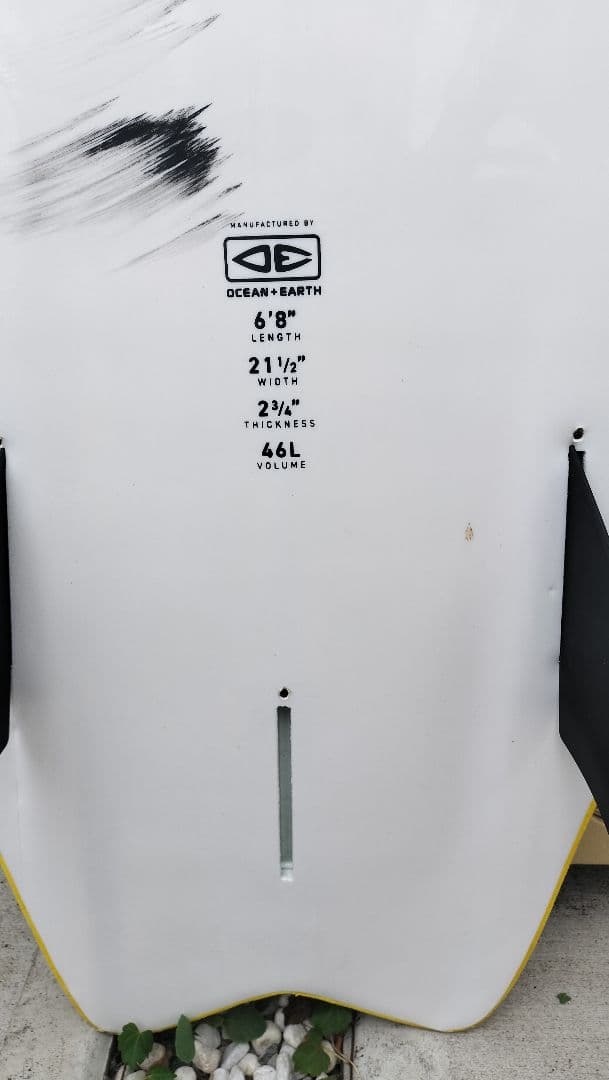 マーク・リチャーズ ソフトトップeps 6.8 46L ツイン フィン付き