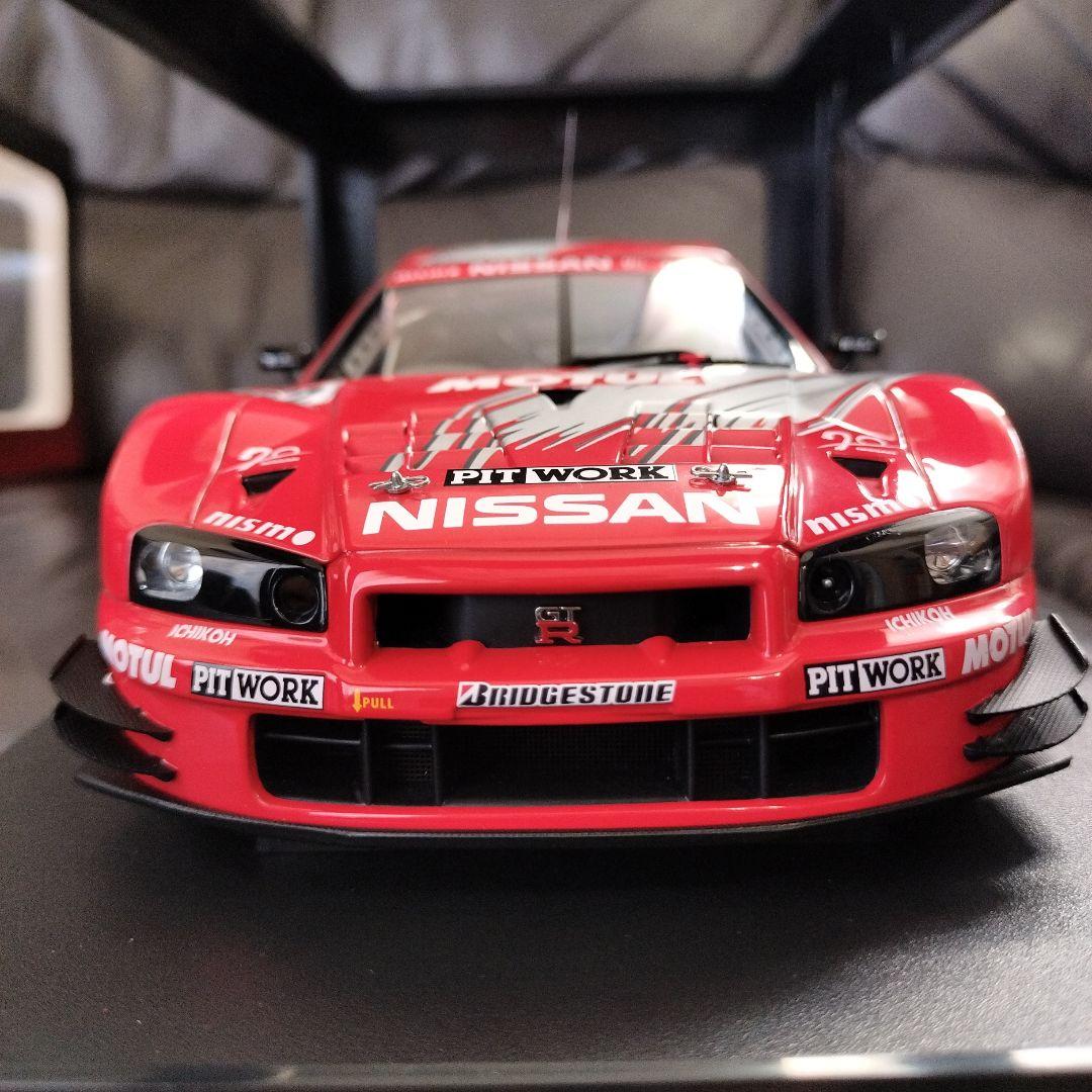 超レアオートアート1/18日産スカイライン R34 GTR 2003 MOTUL