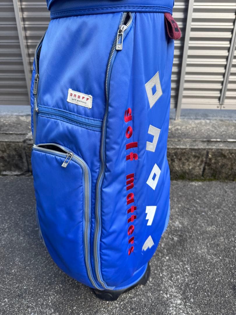 オノフ ゴルフバッグ 青