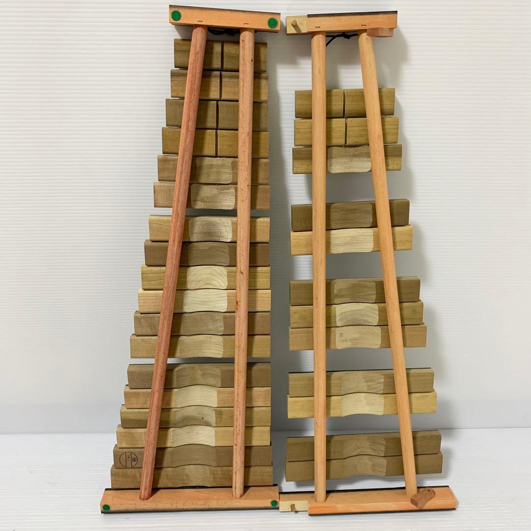 美品 木琴 YAMAHA 打楽器 ヤマハ卓上木琴 NO.185 ソフトケース付き