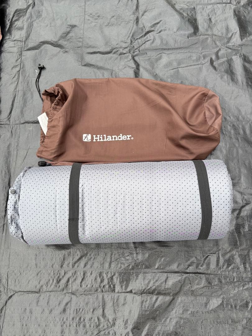 Hilander スエードインフレーターマット(5cm)ダブル　2個セット