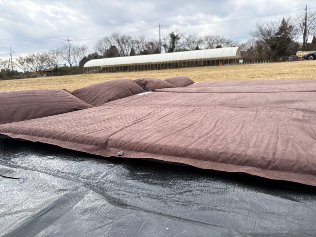 Hilander スエードインフレーターマット(5cm)ダブル　2個セット