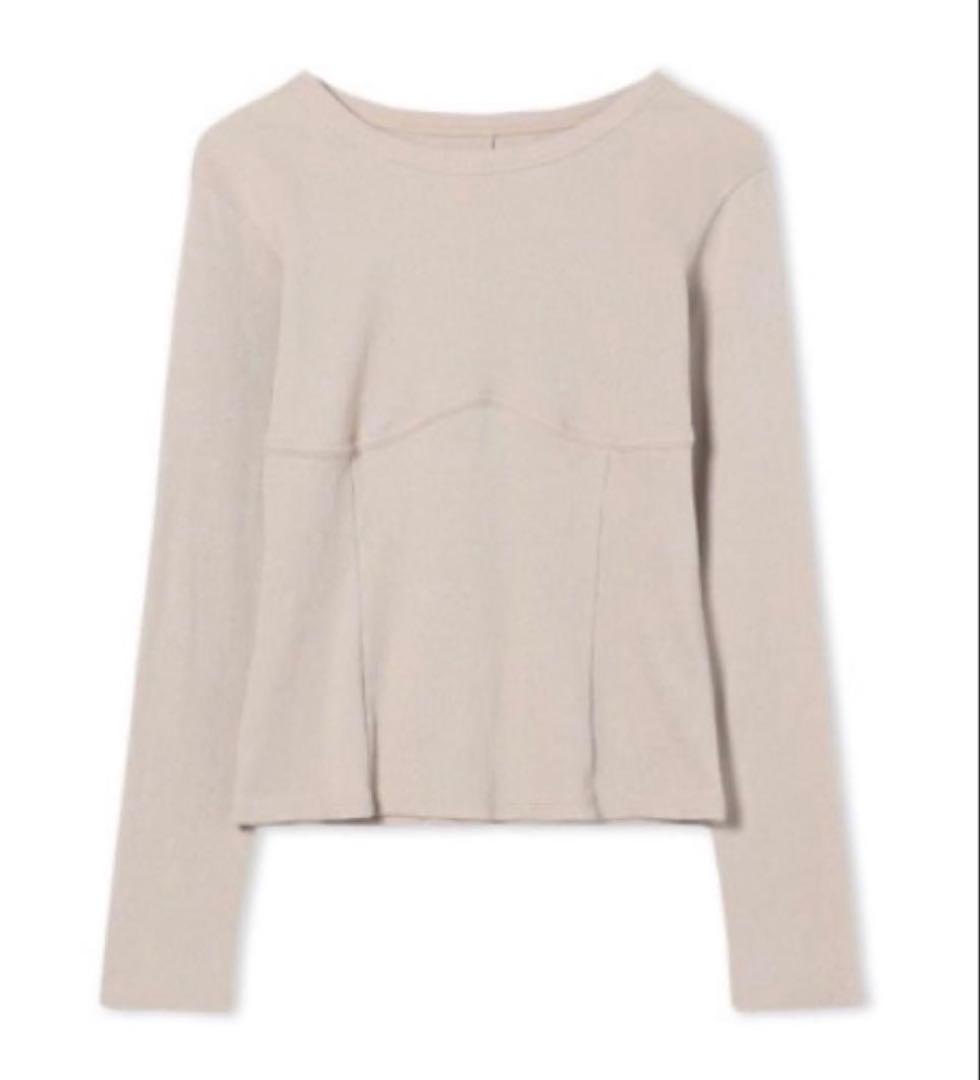 チャコットバランスホリデーラメロングスリーブTシャツ