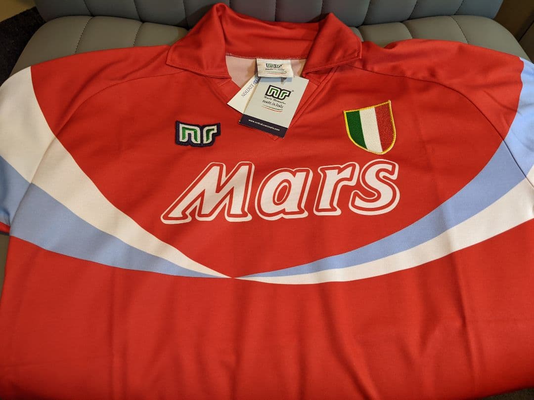 ナポリ 90/91アウェー マラドーナ10 新品タグ付き