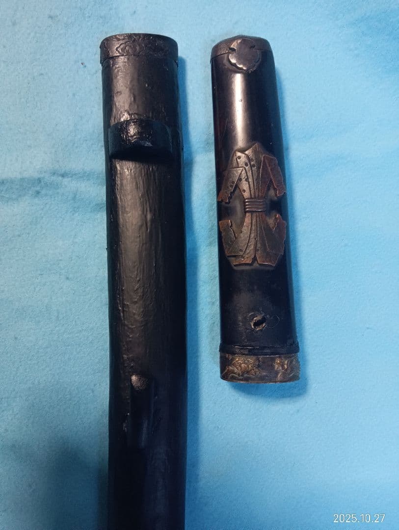 日本刀の拵え（竹光付き）