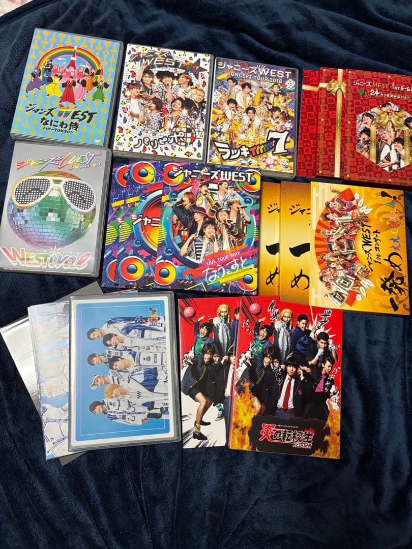 ジャニーズWEST DVD まとめ売り ライブ 初回盤含む