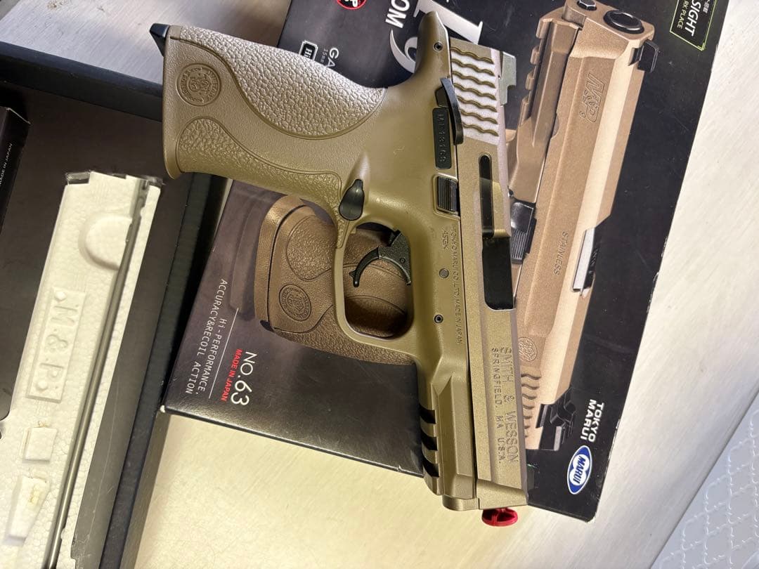 東京マルイM&P9タンカラーガスブローバック