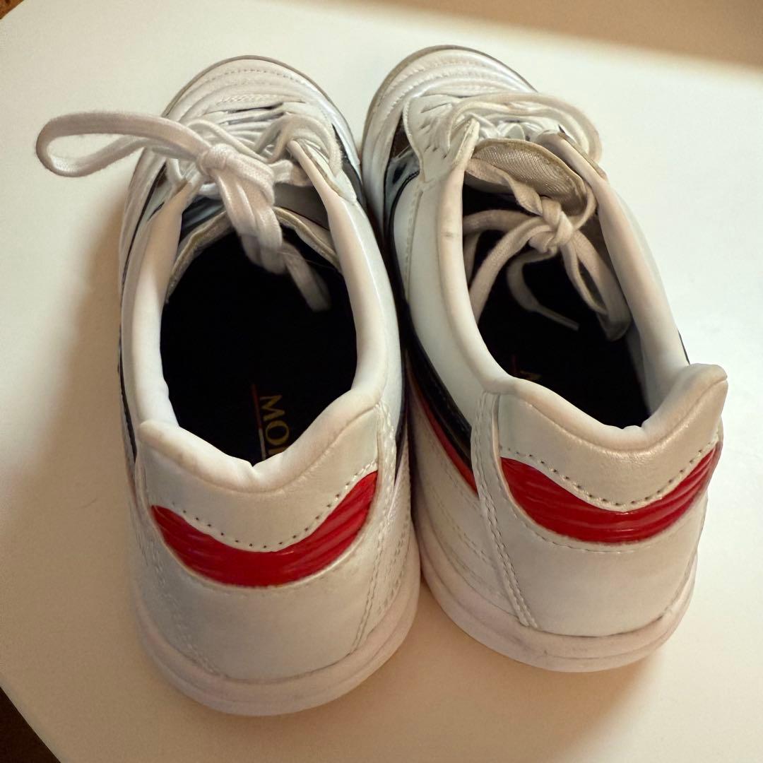 MIZUNO サッカーシューズ ホワイト/ブラック/レッド