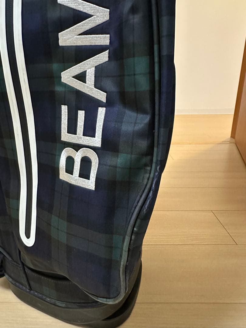「セール」BEAMS GOLF ブラックウォッチ スタンド キャディバッグ