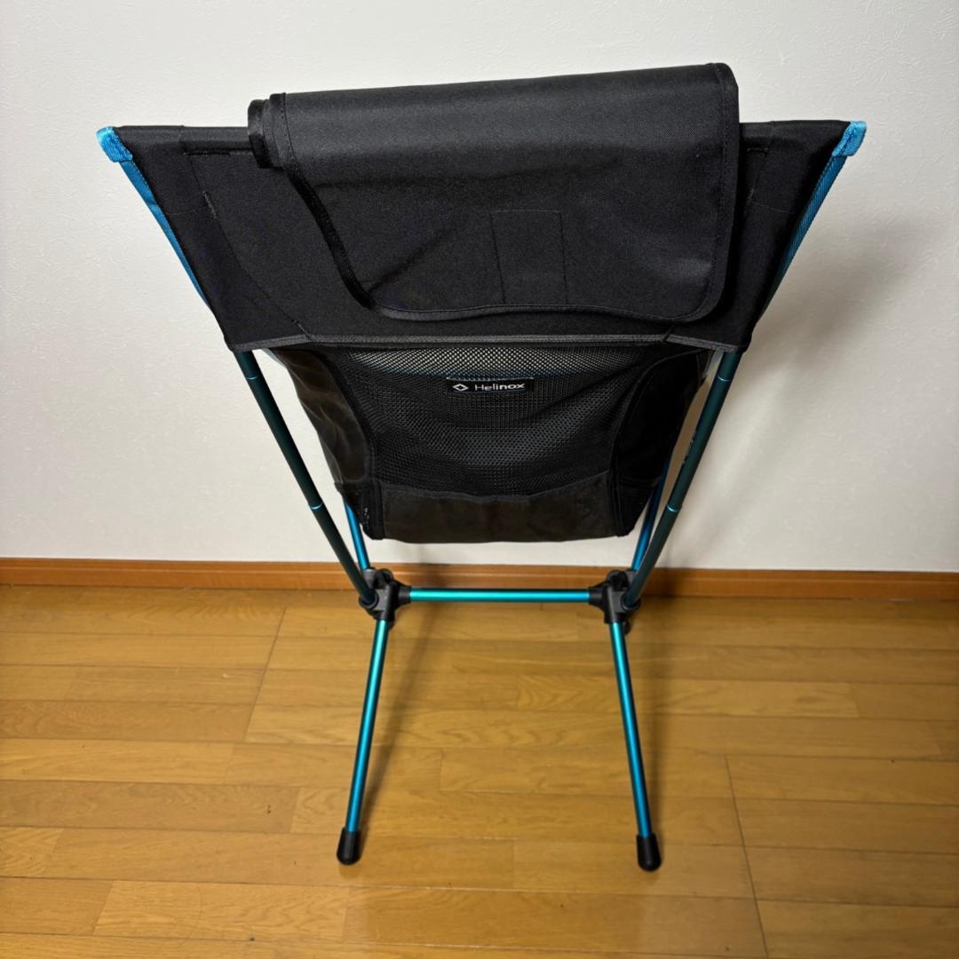 【展示品】Helinox チェアツー ハイバックチェア 1822284 ブラック