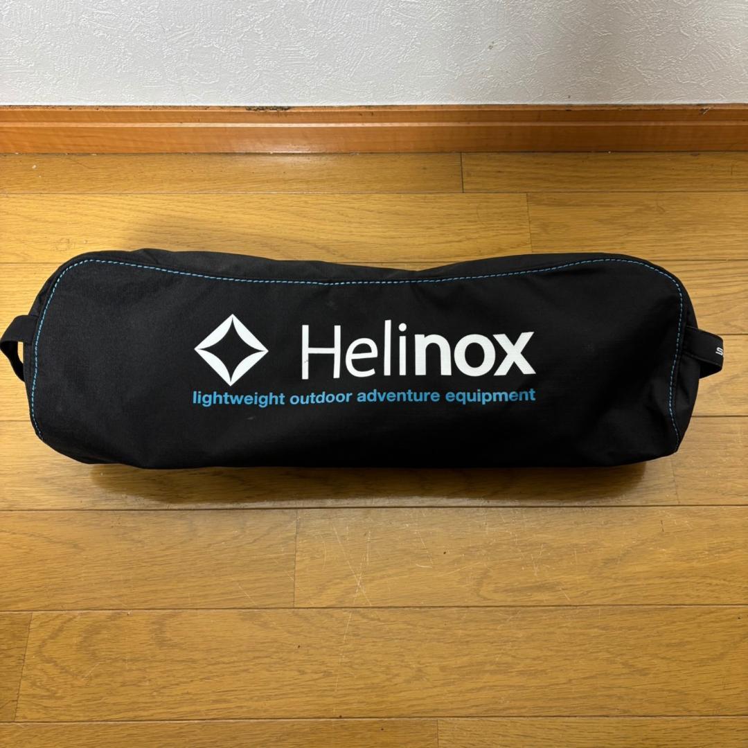 【展示品】Helinox チェアツー ハイバックチェア 1822284 ブラック