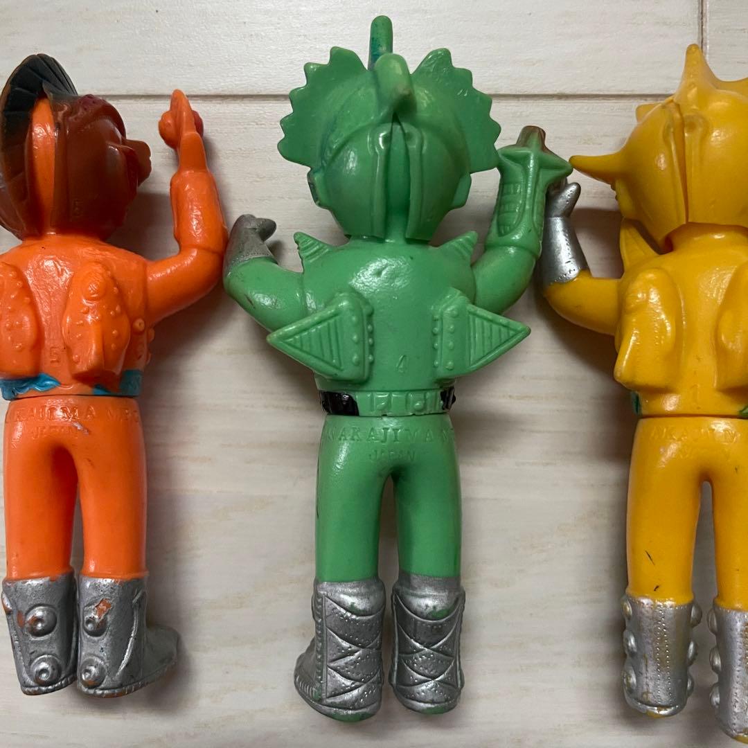 アストロミュー5 ミニソフビ マスクとりかえ隊員5体セット