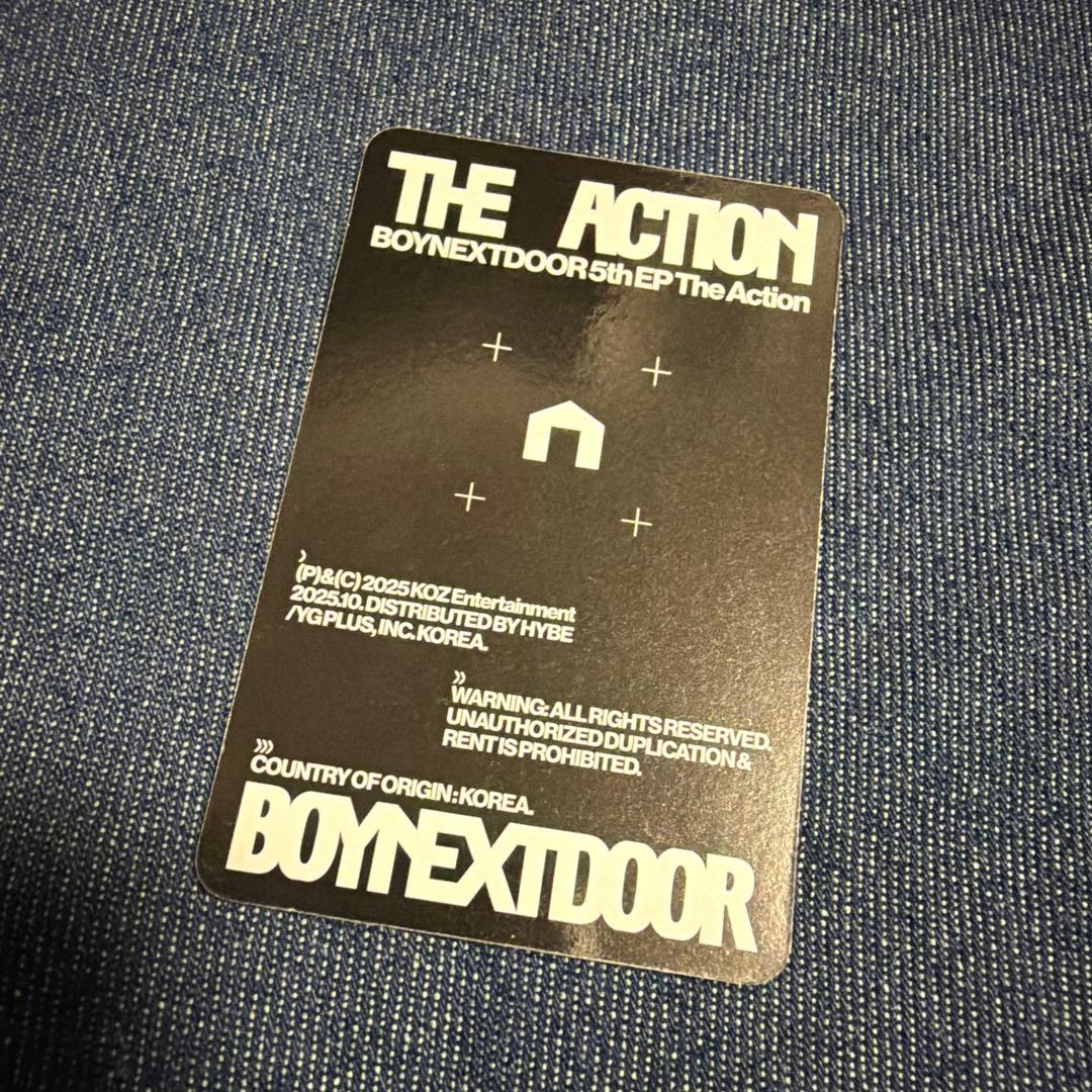 boynextdoor The Action ジェヒョン US kpopNARA