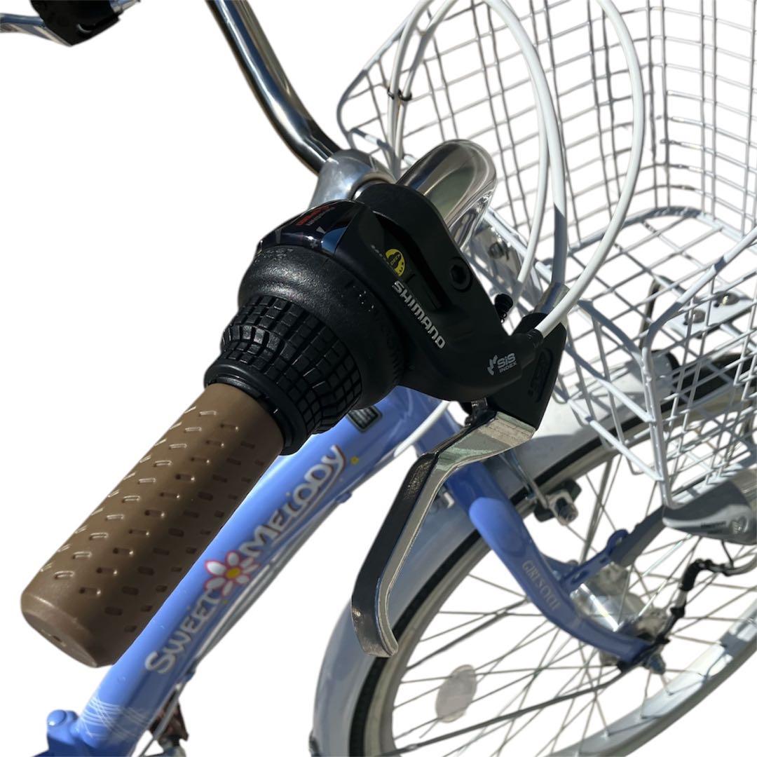 Sweet Melody 子供用自転車 24インチ シマノ 6段変速 折りたたみ