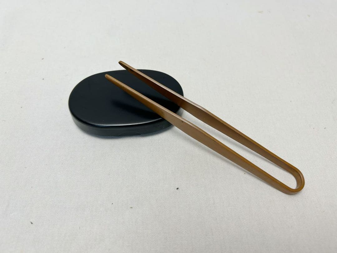 ほぼ未使用 茶道具 膳燭 夜咄道具 燭台 元箱