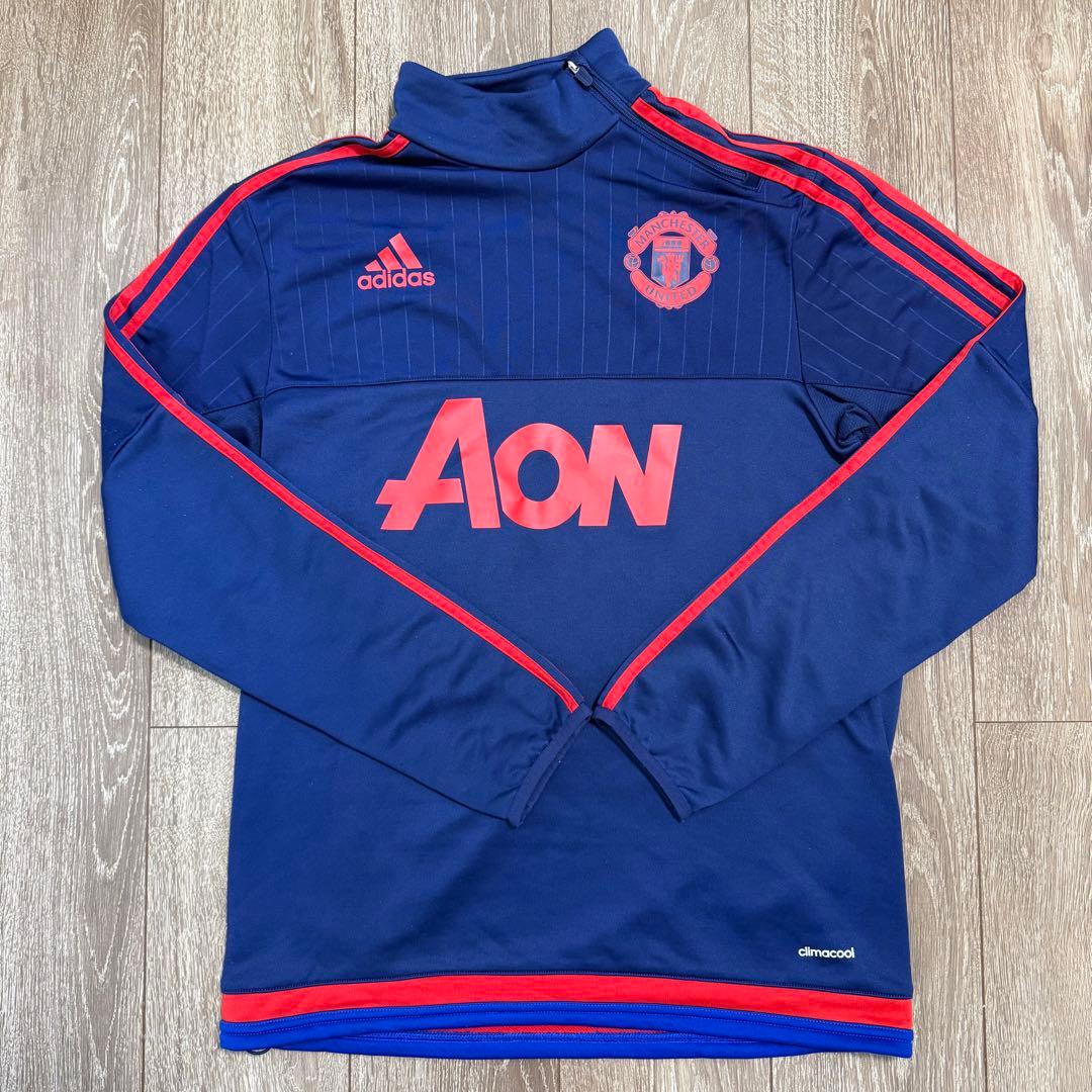 アディダス マンチェスターユナイテッドFC 公式選手着用トレーニングジャージ上下