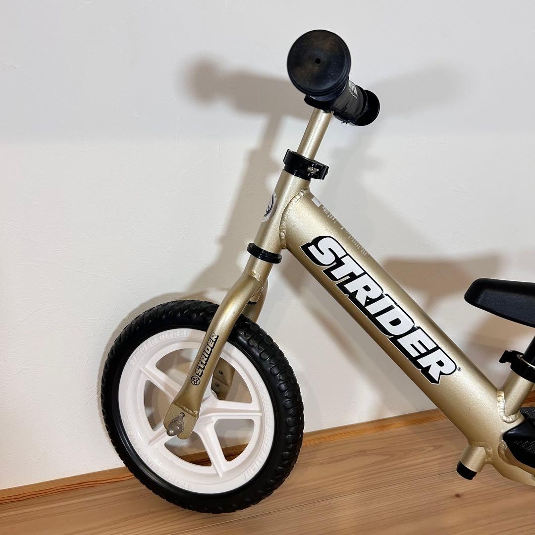 【美品】ストライダー 12PRO ゴールド