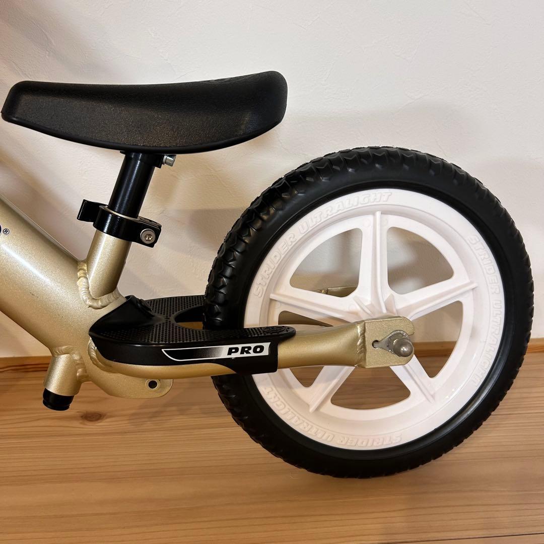 【美品】ストライダー 12PRO ゴールド