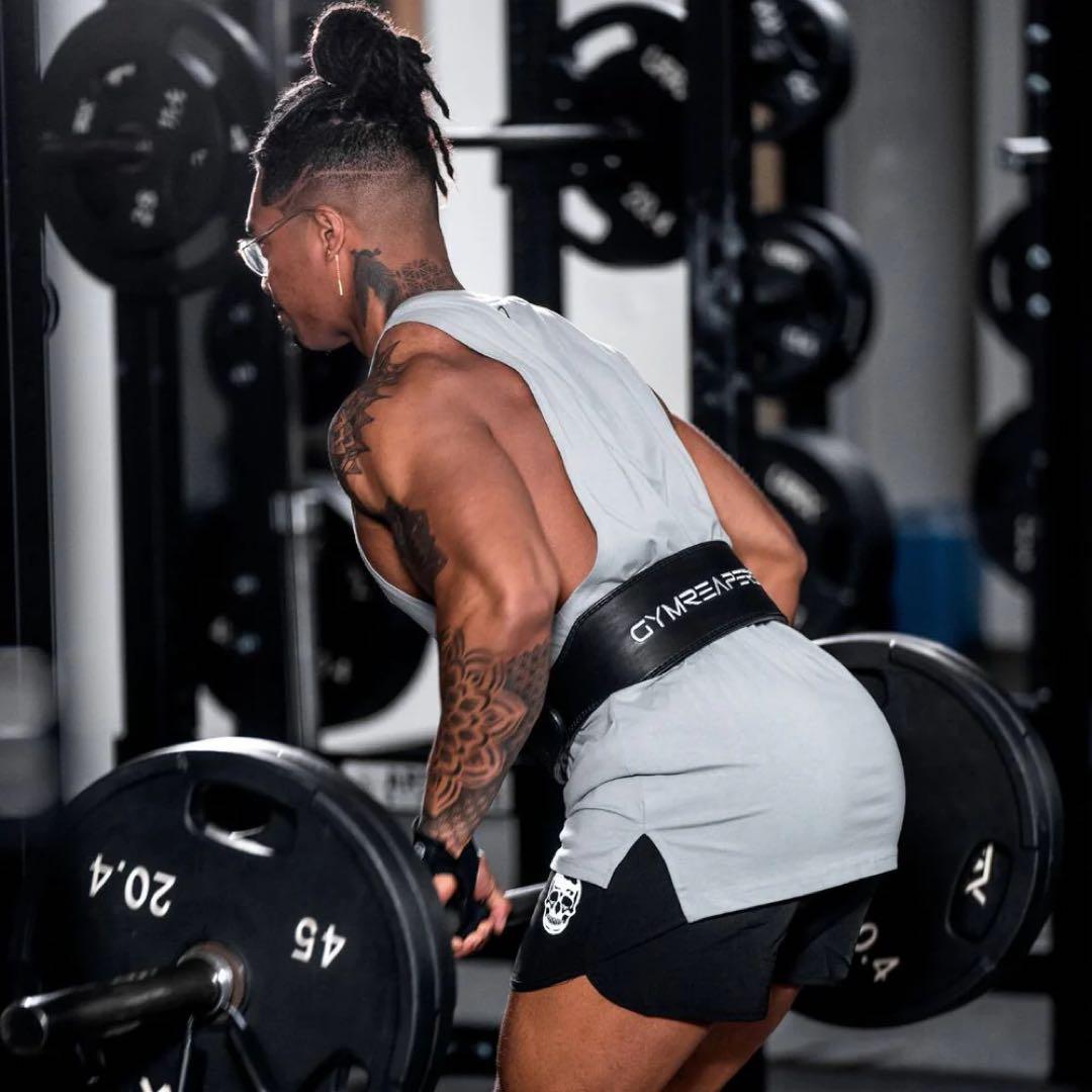 ウエイトトレーニング LEATHER WEIGHTLIFTING BELT