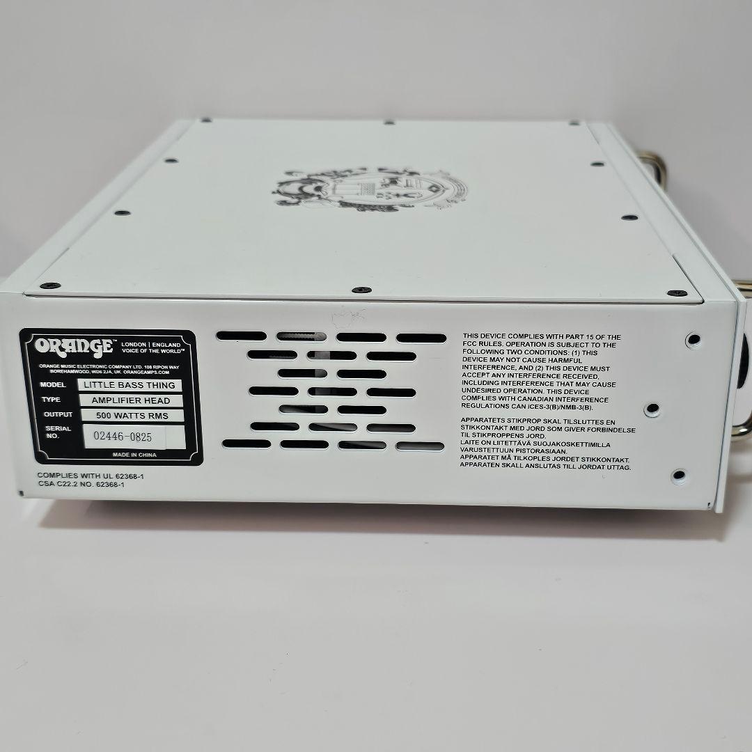orange little bass thing ベースアンプヘッド