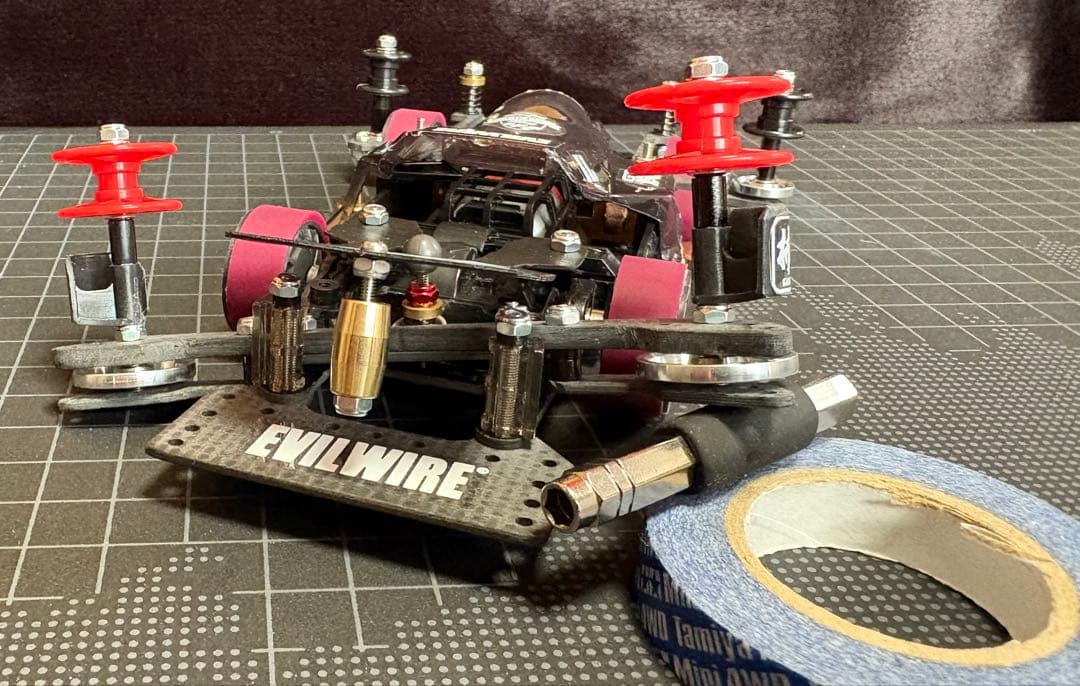 ミニ四駆 サンダーショット　MSフレキ　完成品