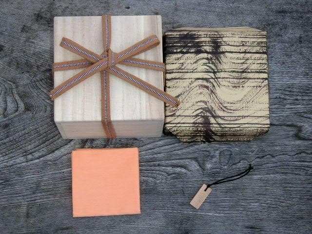 ♥志野　茶碗　在銘　桐箱付き　骨董品