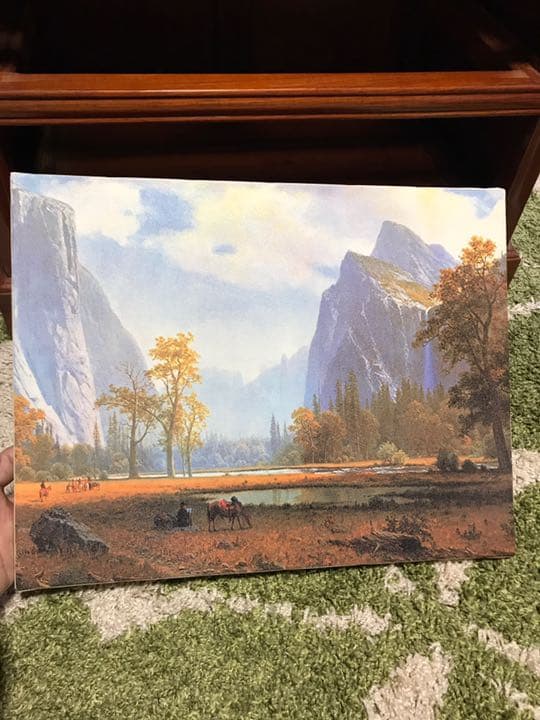 ビエルスター作　ヨセミテの谷