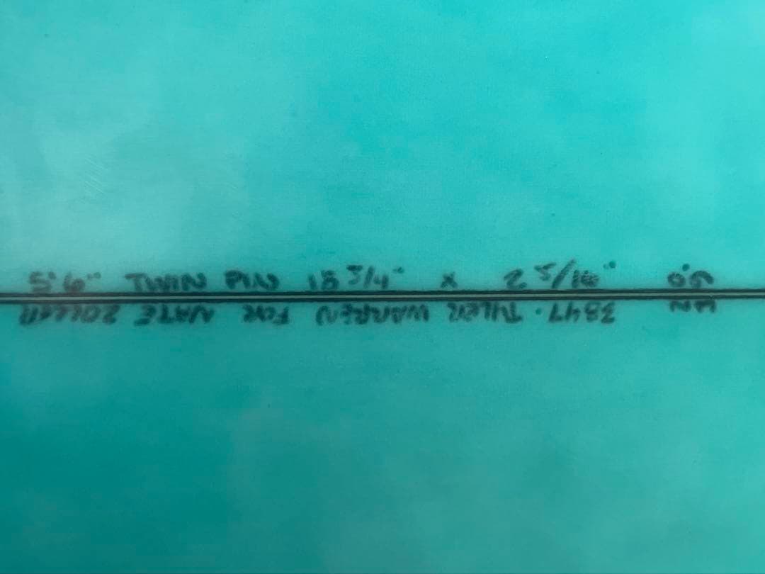 Tyler Warren Twin Pin 5’6 ツインピン ツインフィン