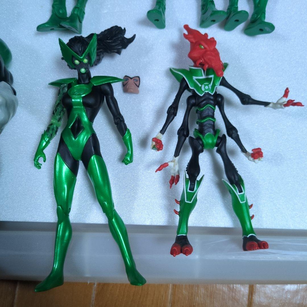 グリーンランタンフィギュアセット 14体 DC UNIVERSE