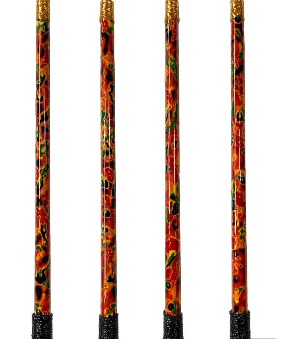 穴釣り竿 伊勢海老竿 ハンドメイド 布袋竹 テトラ ヘチ 和竿 漆塗り 研ぎ出し