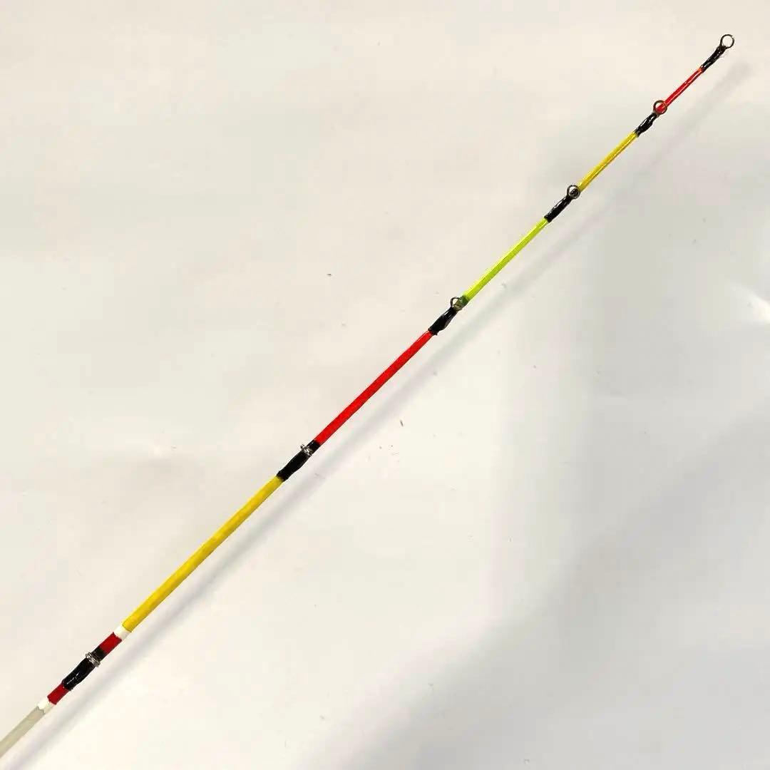 穴釣り竿 伊勢海老竿 ハンドメイド 布袋竹 テトラ ヘチ 和竿 漆塗り 研ぎ出し