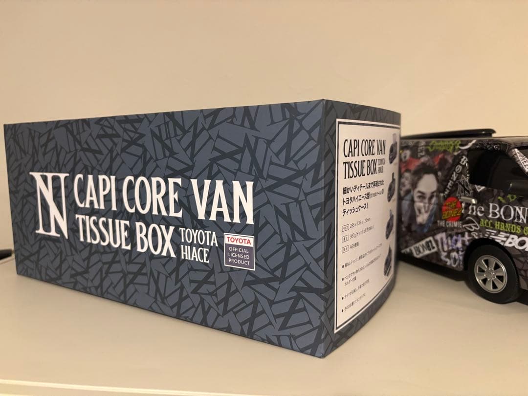 THE BONEZ フィギュア　ティッシュケース　車