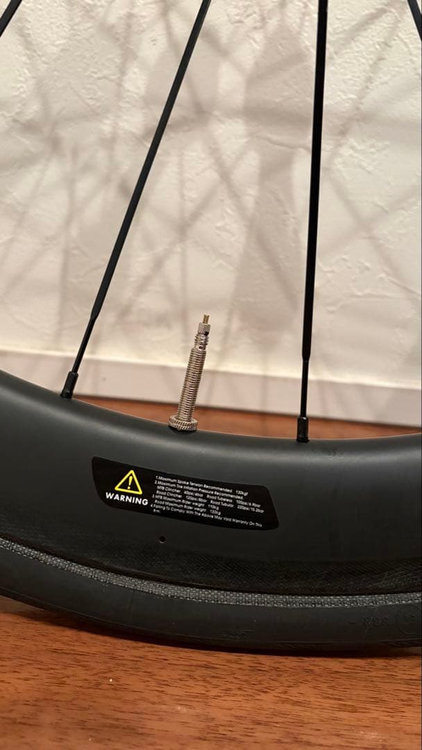 ［割引あり］rovalステッカー　カーボンホイール 50mm リムブレーキ