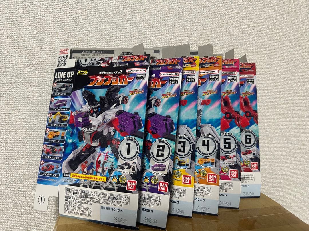 ミニプラ ブンブンジャー まとめ売り.（組立済み 完成品）