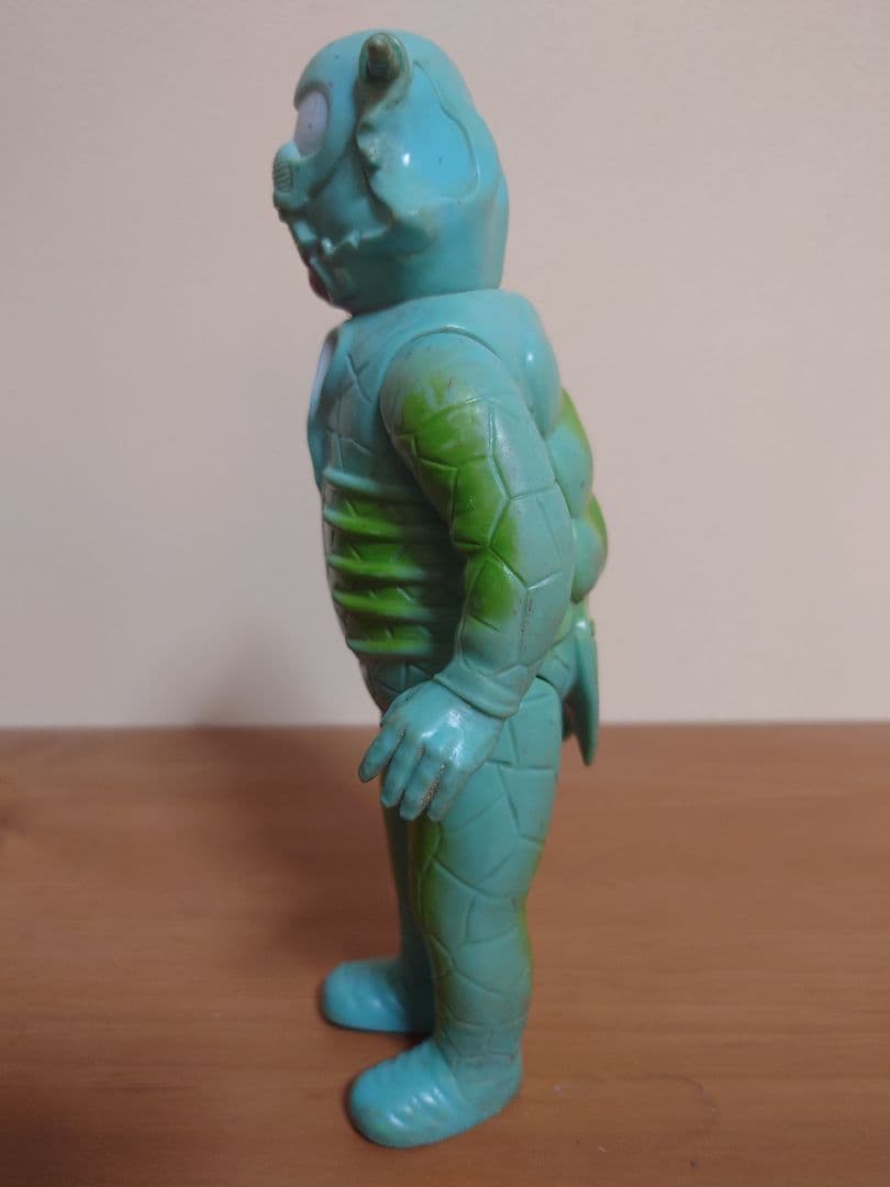 【当時もの】ブルマァク　ソフビ　ベル星人　スタンダード　ウルトラセブン