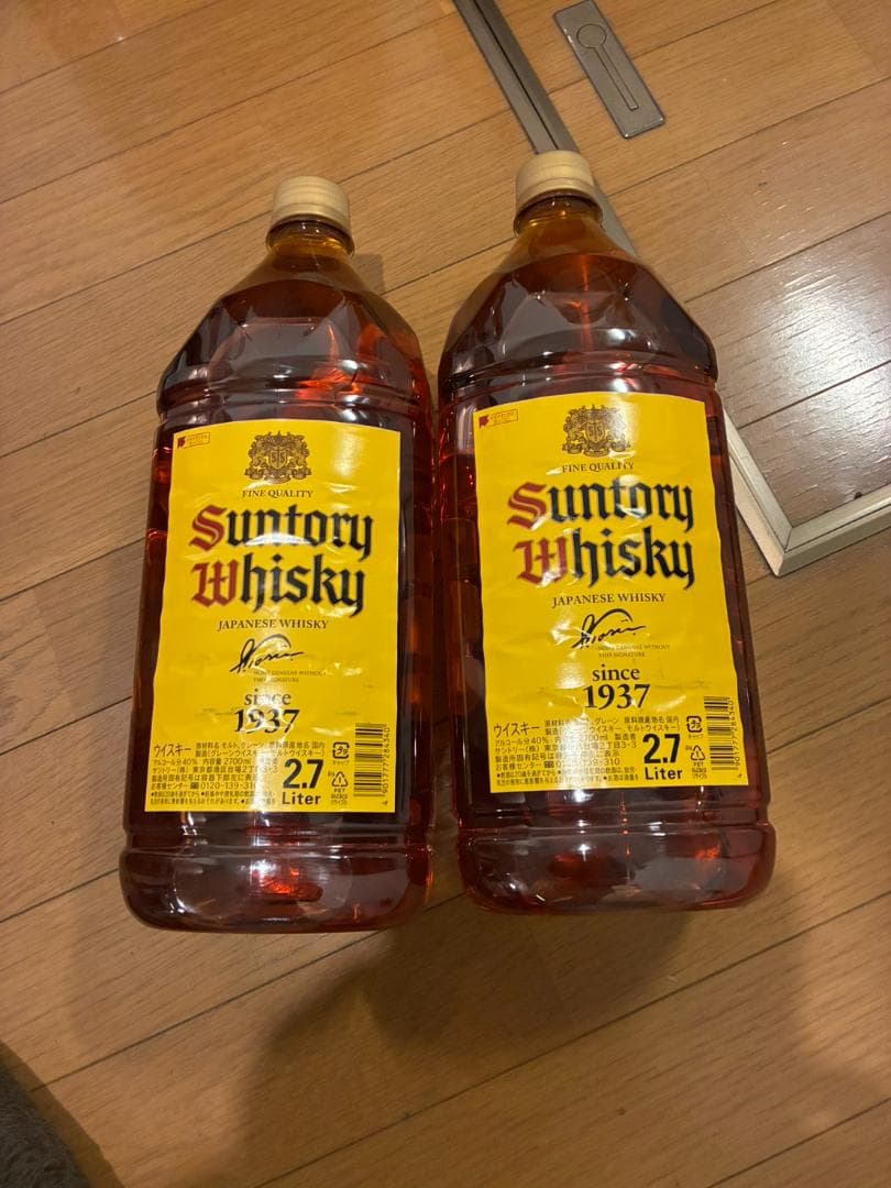 角瓶 2700ml [サントリー ウイスキー 日本 大容量]　２本