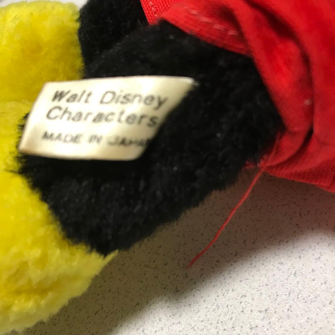ミッキーマウスぬいぐるみレトロ
