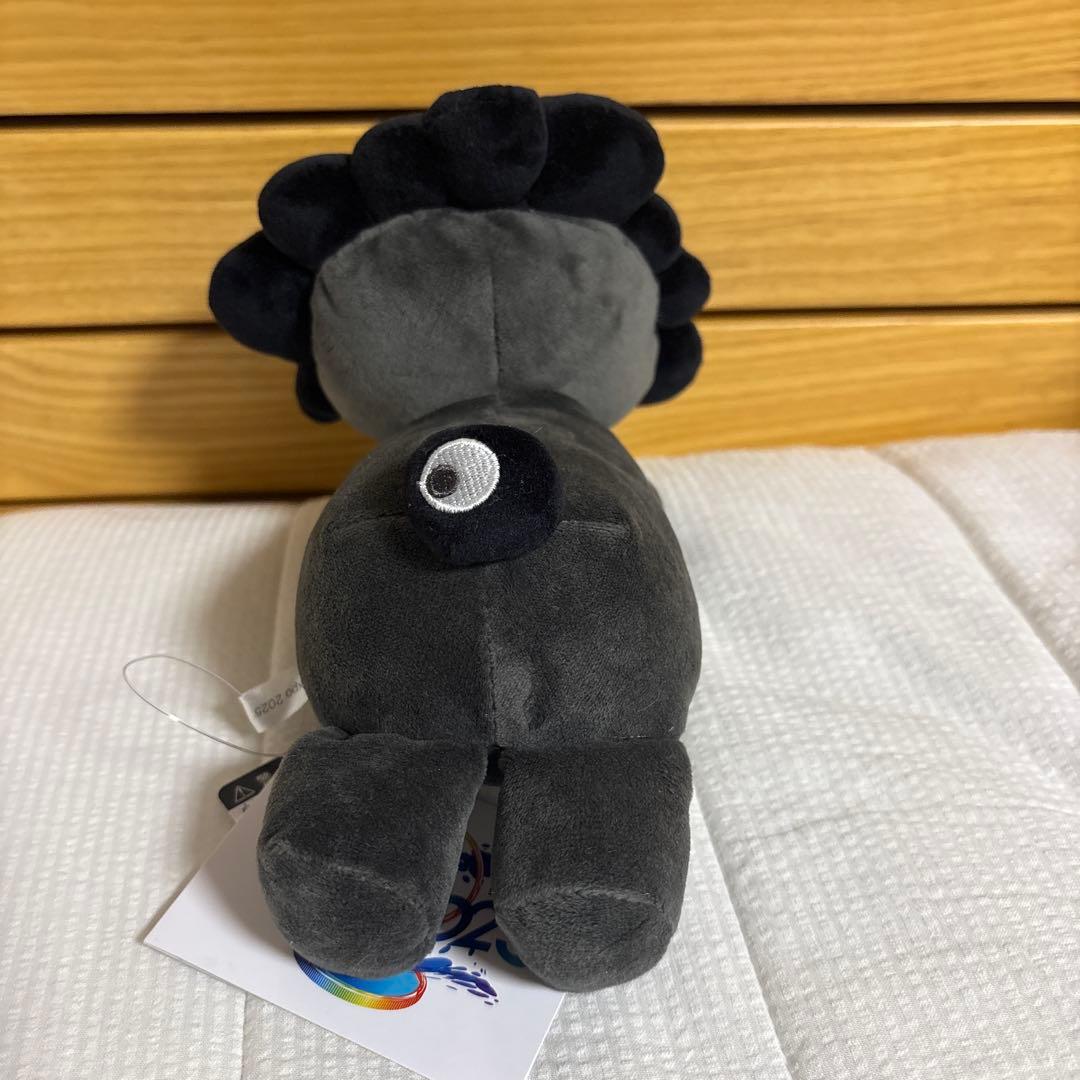 黒ミャクミャク　這型ぬいぐるみ　S