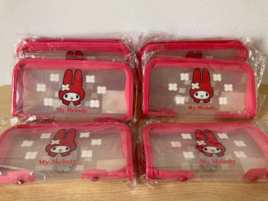 激レア！希少！マイメロ　赤ずきん　ファスナポーチ　6個まとめ売り