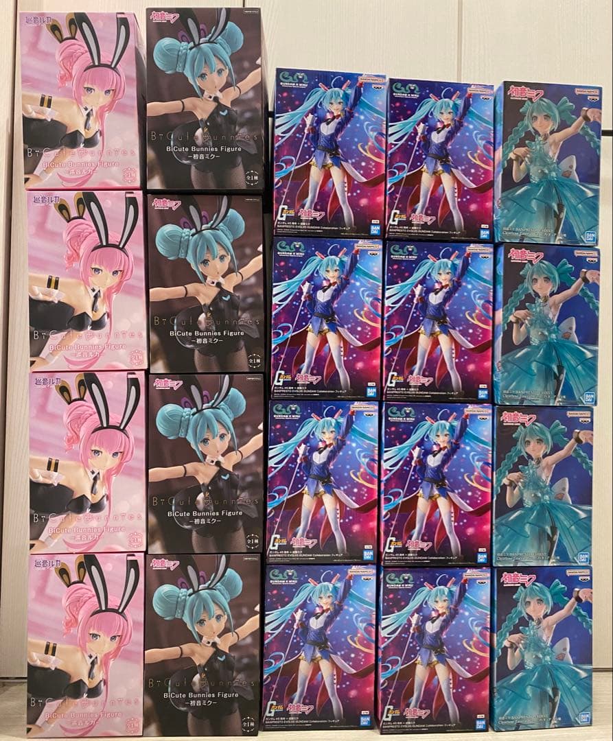 初音ミク　フィギュア20体セット　巡音ルカ