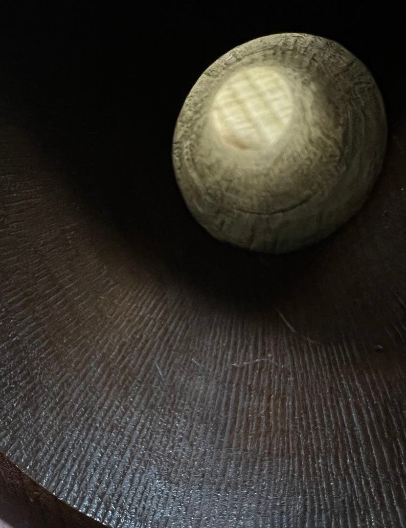 小鼓　胴　草模様