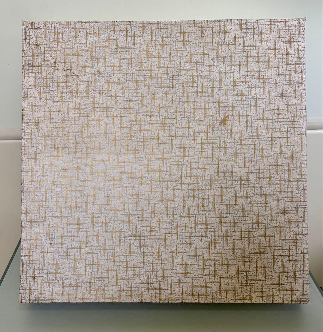 茶道具　炉縁　掻き合わせ　柿合塗り　黒　漆塗り　未使用品