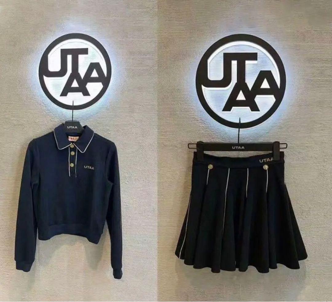 UTAA ゴルフ レディース トップス スカート 2点 セット