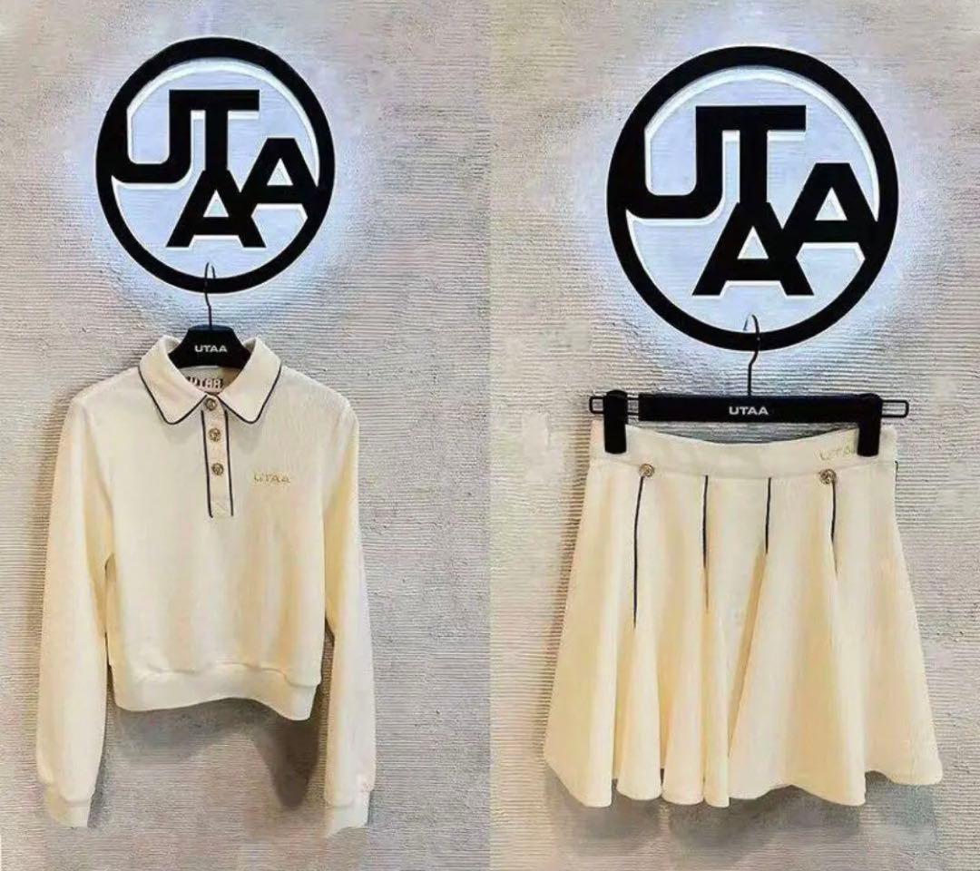 UTAA ゴルフ レディース トップス スカート 2点 セット