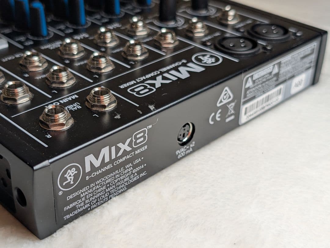 【美品USED】MACKIE MIX8 アナログミキサー